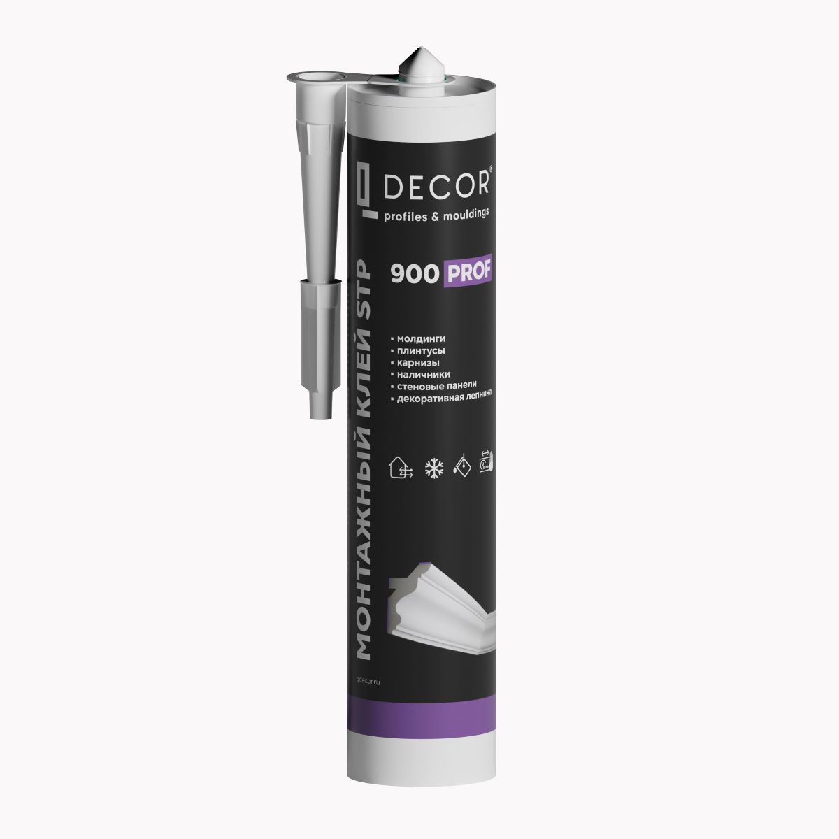Монтажный клей Q Decor STP 900 ПРОФ