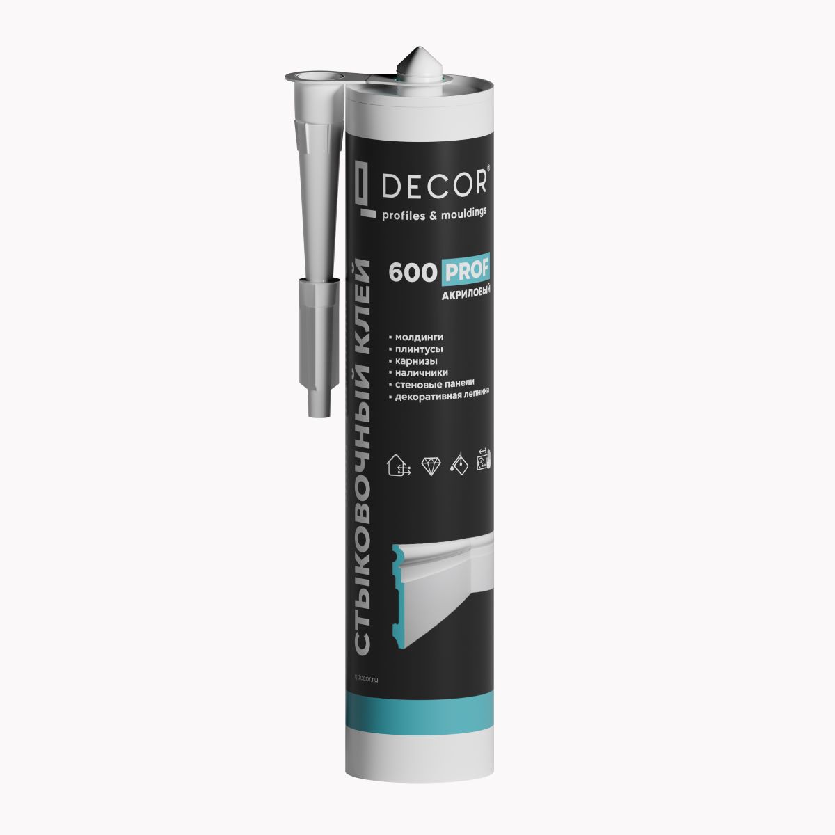 Стыковочный акриловый клей Q Decor 600 ПРОФ