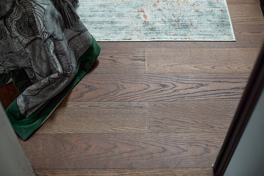 Кварцевый паркет Quartz Parquet Классик Дуб Брауни 413 5/0.6 мм