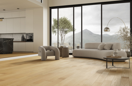 Кварцевый паркет Quartz Parquet Классик Дуб Медовый Раф 463 5/0.6 мм