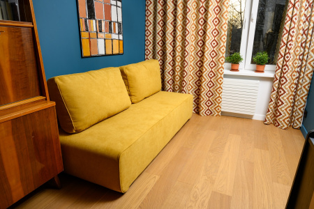 Кварцевый паркет Quartz Parquet Классик Дуб Медовый Раф 463 5/0.6 мм