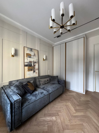 Кварцевый паркет Quartz Parquet Штучный паркет Дуб Карельский 44-419 5/0,6 мм 