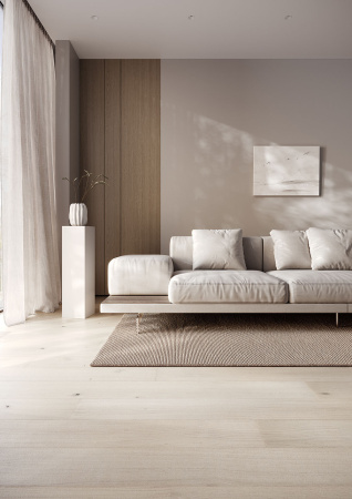 Кварцевый паркет Quartz Parquet Престиж Дуб Белый шоколад 1258-11